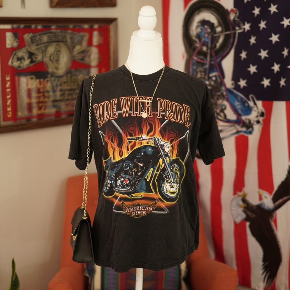 Vintage Motorcycle Tee Shirt
